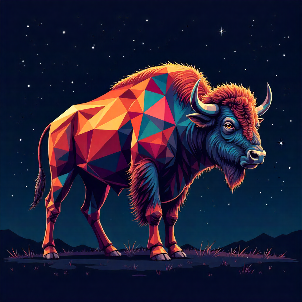 Wild Bison Charge Duel